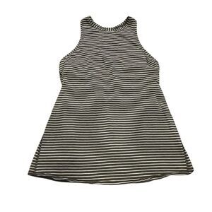 Lululemon open back striped tank top